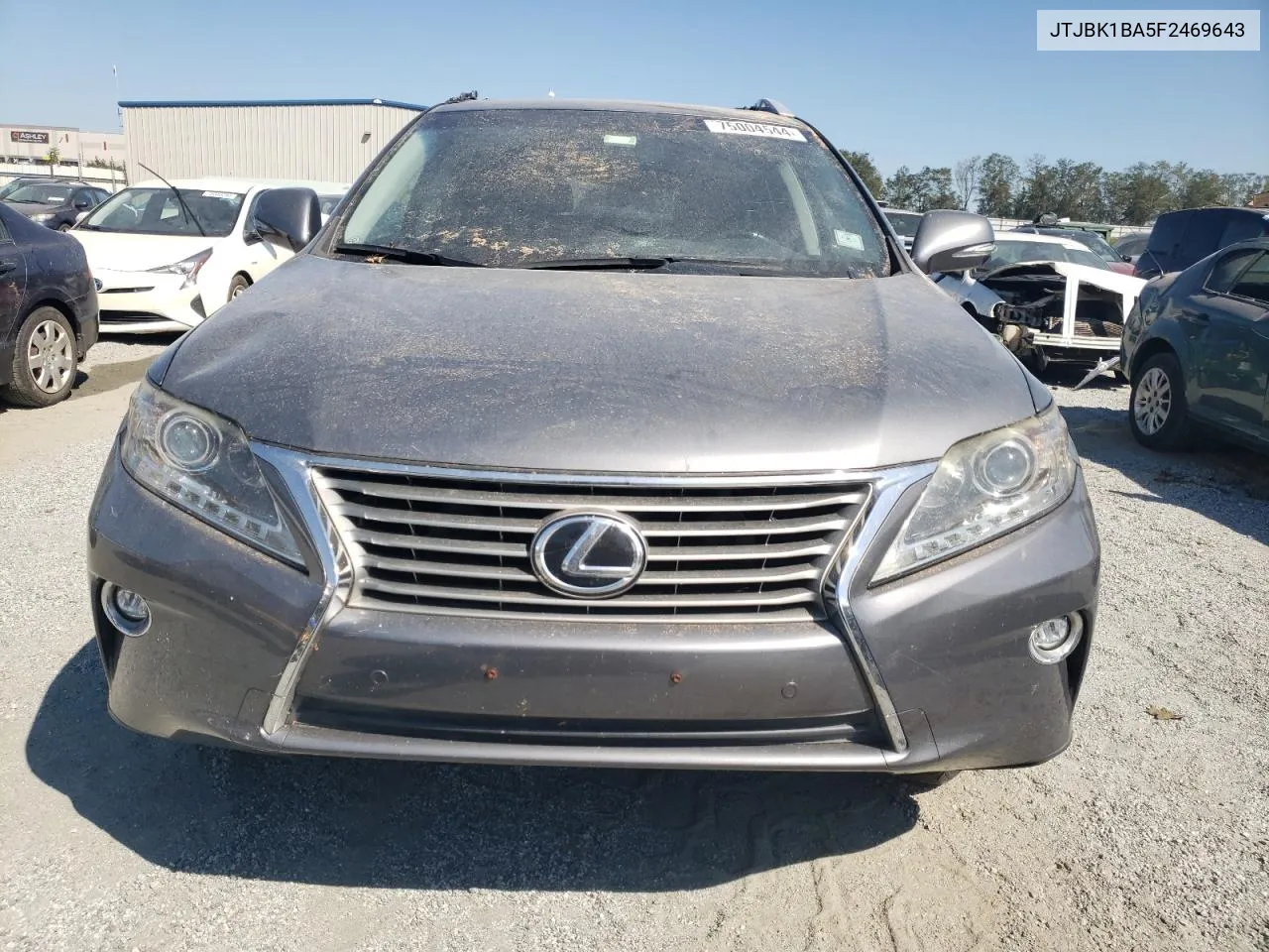 2015 Lexus Rx 350 Base VIN: JTJBK1BA5F2469643 Lot: 75004544