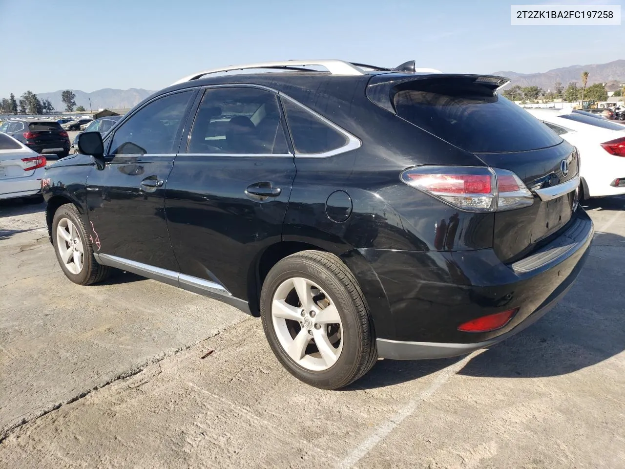 2015 Lexus Rx 350 VIN: 2T2ZK1BA2FC197258 Lot: 75029484