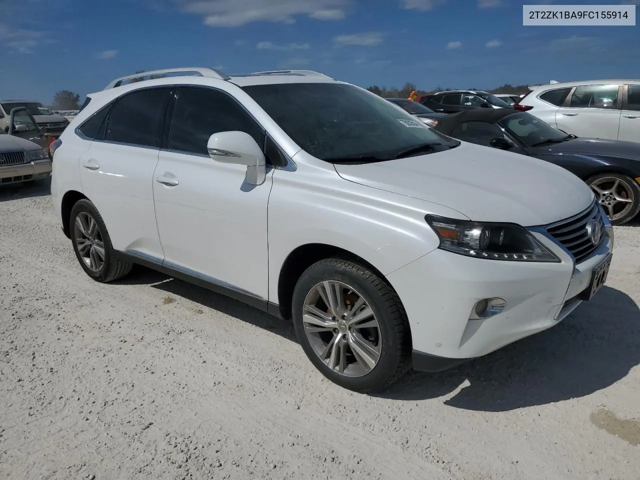 2015 Lexus Rx 350 VIN: 2T2ZK1BA9FC155914 Lot: 75032594