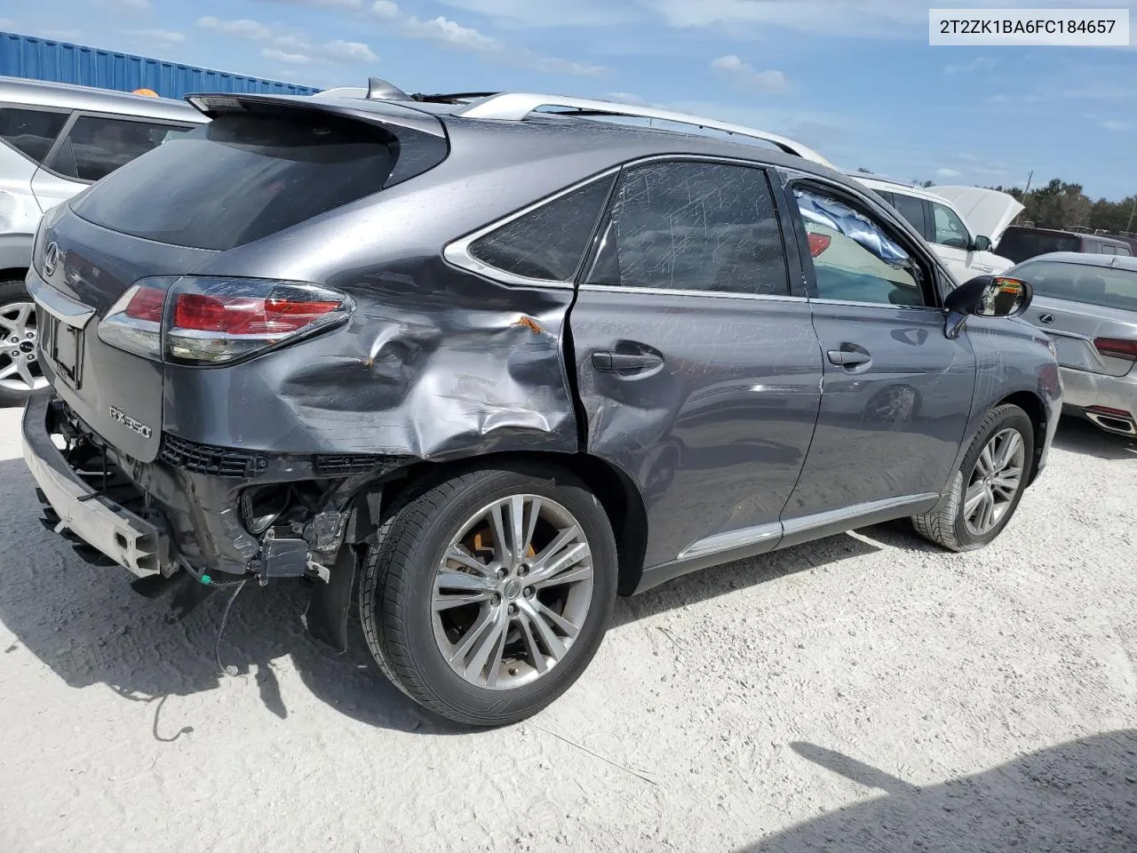 2015 Lexus Rx 350 VIN: 2T2ZK1BA6FC184657 Lot: 75097364