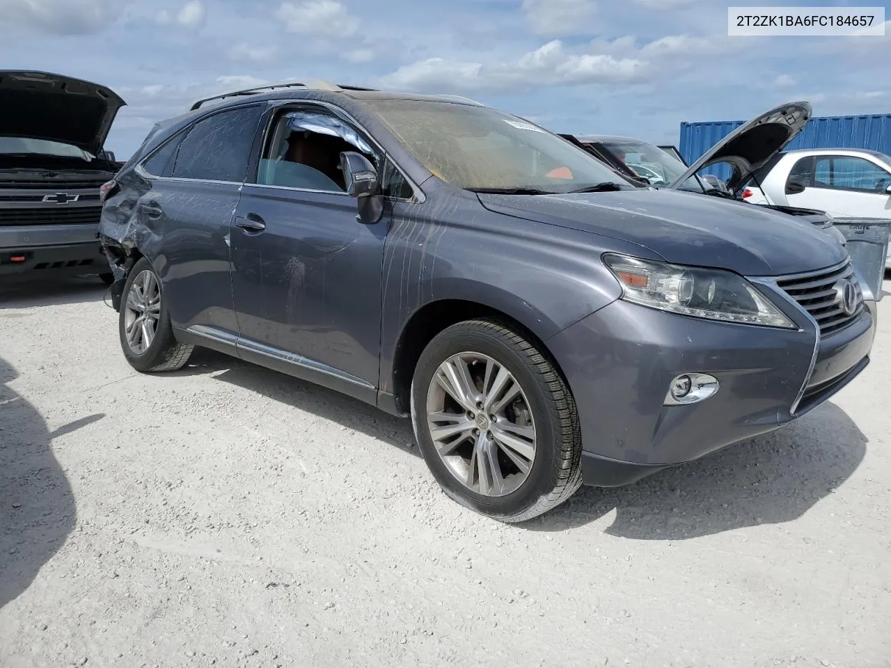 2015 Lexus Rx 350 VIN: 2T2ZK1BA6FC184657 Lot: 75097364