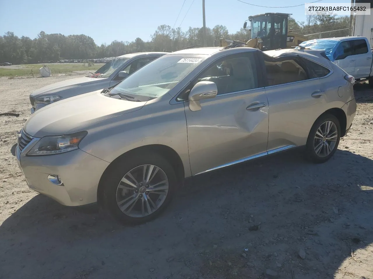 2015 Lexus Rx 350 VIN: 2T2ZK1BA8FC165432 Lot: 75114434