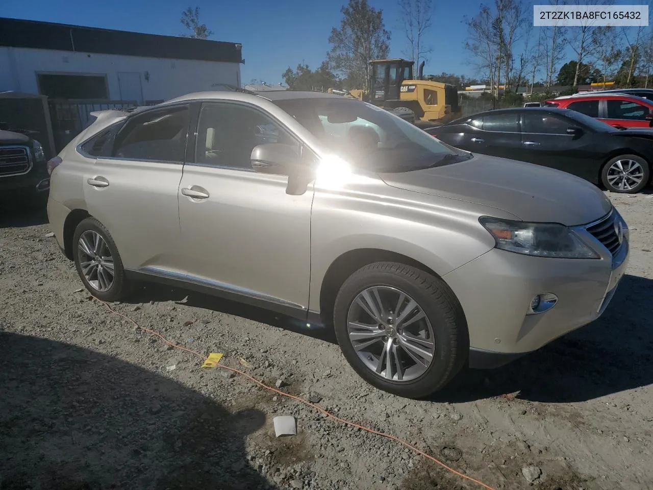 2015 Lexus Rx 350 VIN: 2T2ZK1BA8FC165432 Lot: 75114434