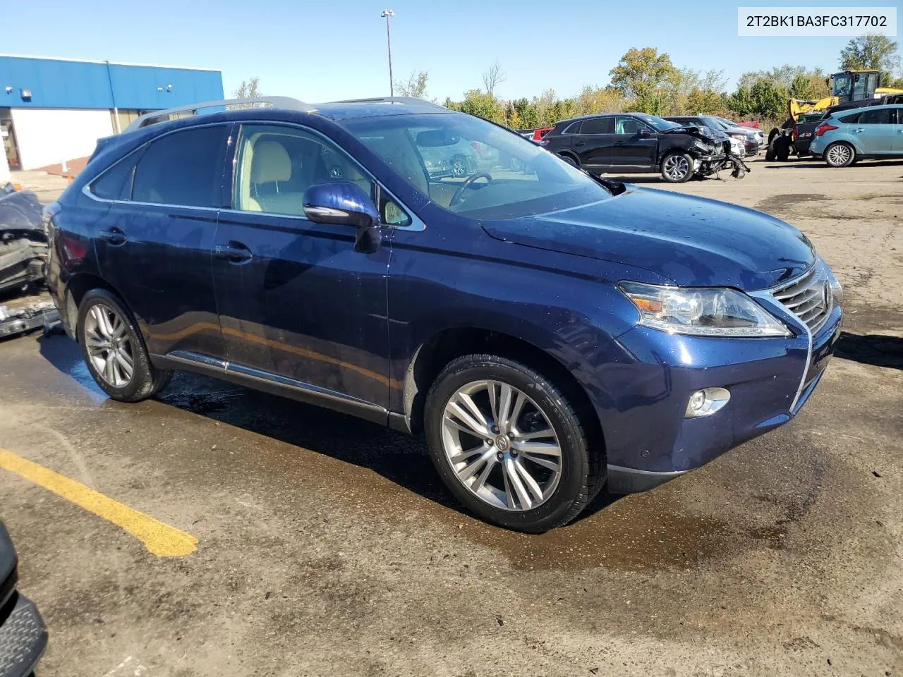 2015 Lexus Rx 350 Base VIN: 2T2BK1BA3FC317702 Lot: 75222764