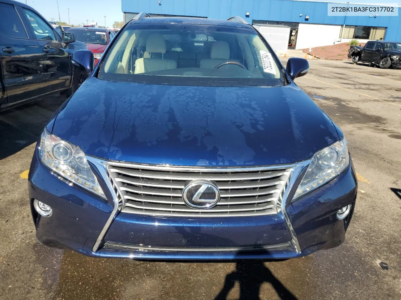 2015 Lexus Rx 350 Base VIN: 2T2BK1BA3FC317702 Lot: 75222764