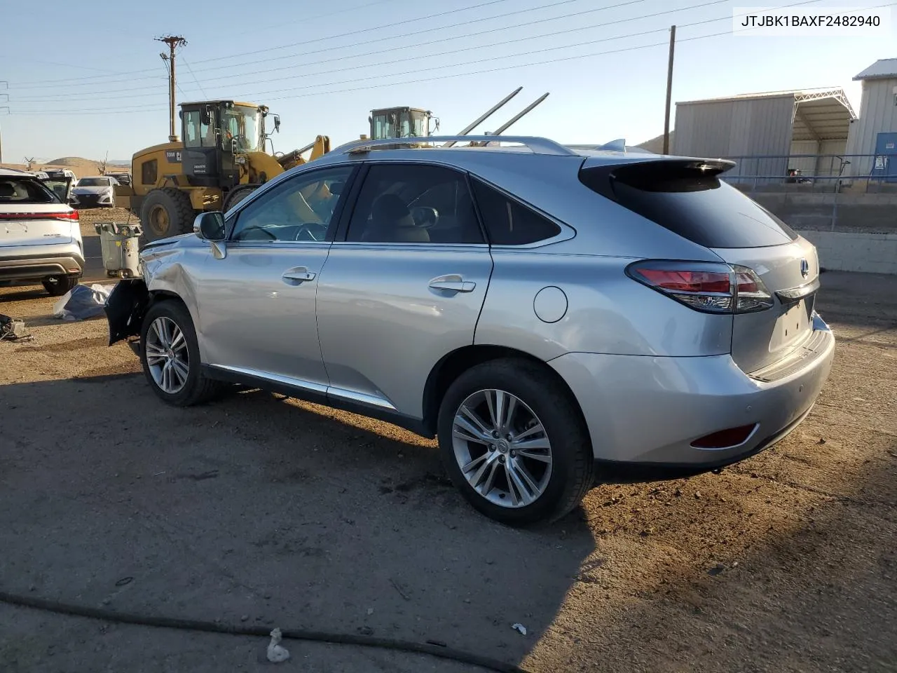 2015 Lexus Rx 350 Base VIN: JTJBK1BAXF2482940 Lot: 75226214