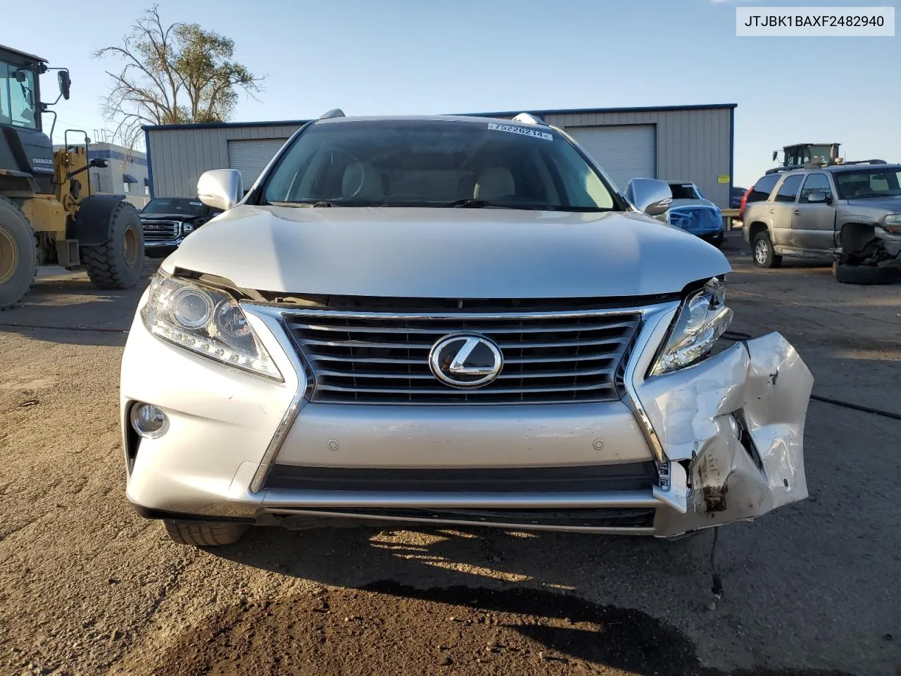 2015 Lexus Rx 350 Base VIN: JTJBK1BAXF2482940 Lot: 75226214