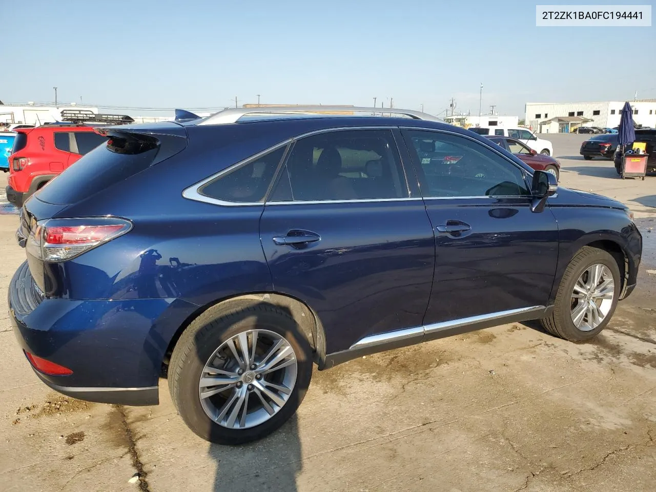 2015 Lexus Rx 350 VIN: 2T2ZK1BA0FC194441 Lot: 75336184