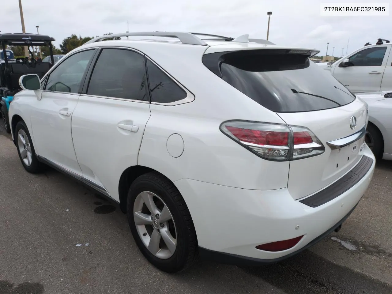 2015 Lexus Rx 350 Base VIN: 2T2BK1BA6FC321985 Lot: 75341474