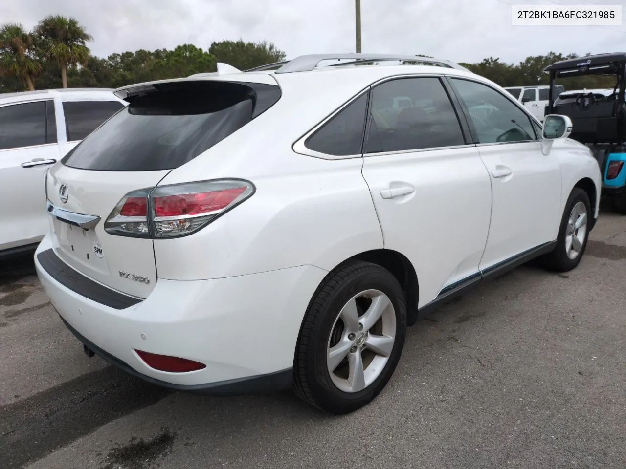 2015 Lexus Rx 350 Base VIN: 2T2BK1BA6FC321985 Lot: 75341474