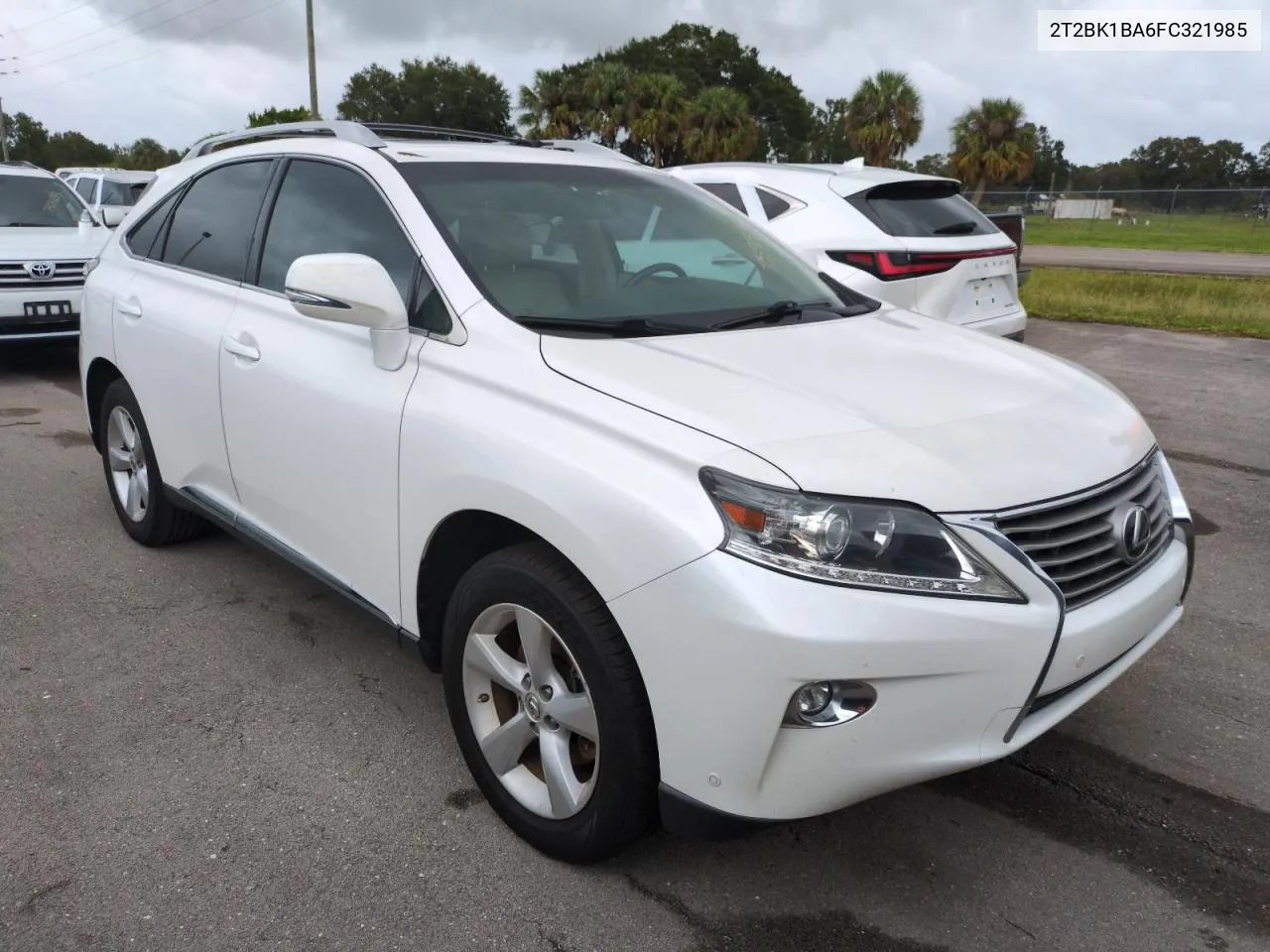 2015 Lexus Rx 350 Base VIN: 2T2BK1BA6FC321985 Lot: 75341474