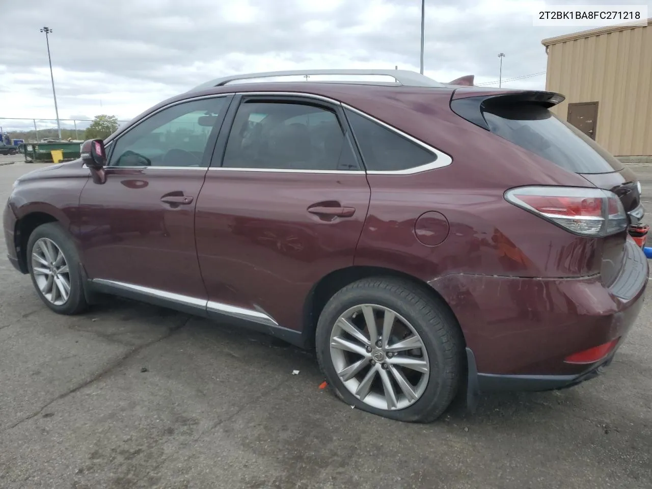 2015 Lexus Rx 350 Base VIN: 2T2BK1BA8FC271218 Lot: 75465604