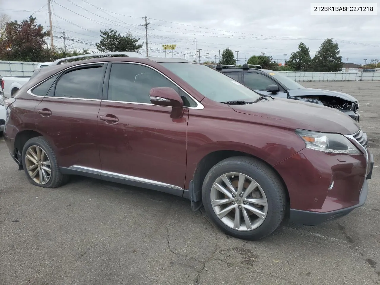 2015 Lexus Rx 350 Base VIN: 2T2BK1BA8FC271218 Lot: 75465604