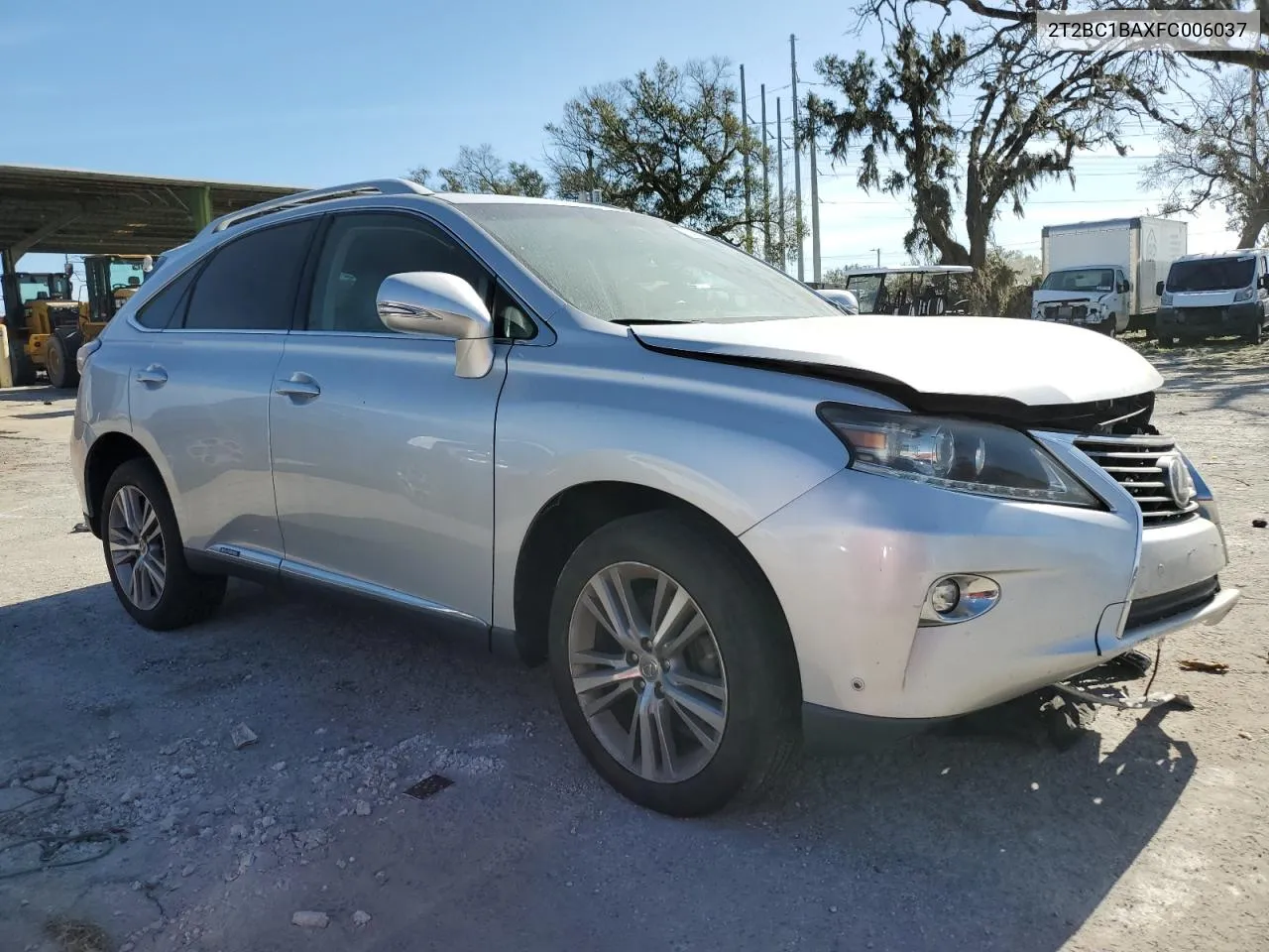 2015 Lexus Rx 450H VIN: 2T2BC1BAXFC006037 Lot: 75474034