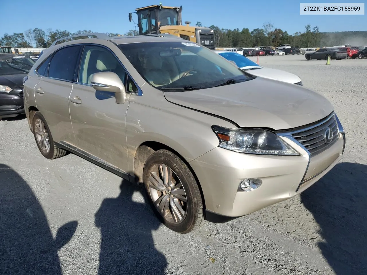 2015 Lexus Rx 350 VIN: 2T2ZK1BA2FC158959 Lot: 75515374