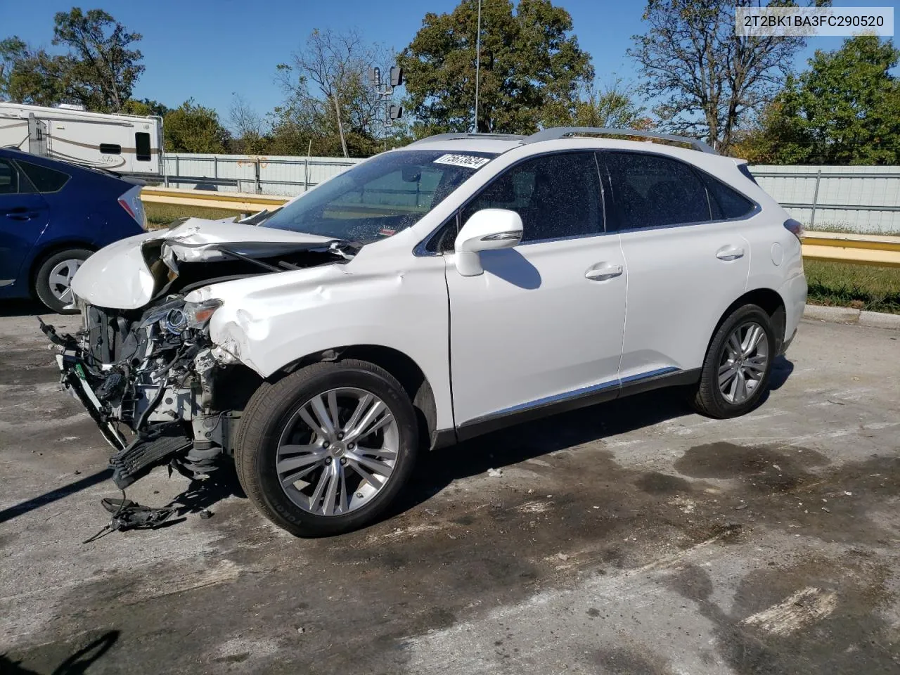 2015 Lexus Rx 350 Base VIN: 2T2BK1BA3FC290520 Lot: 75673624