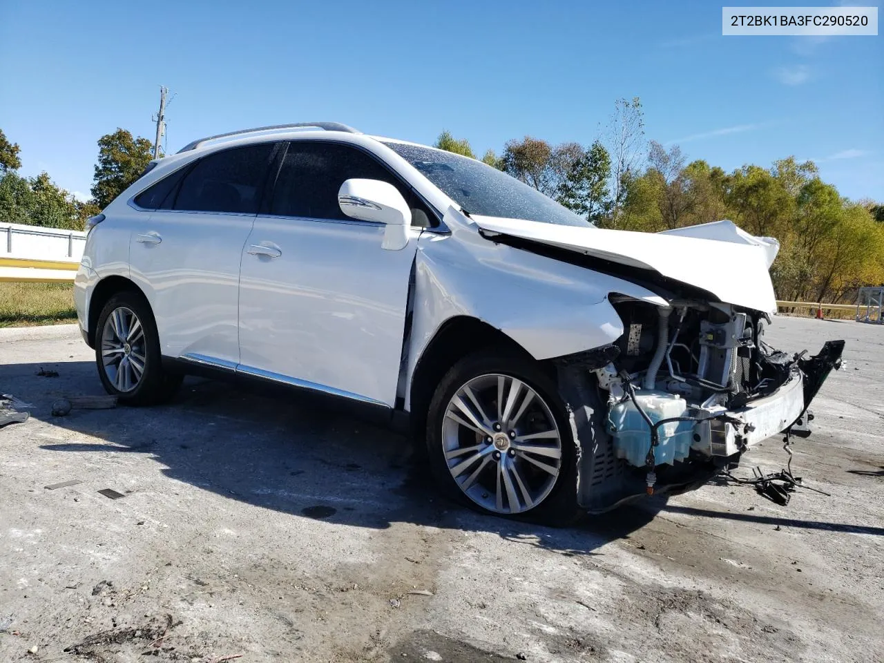 2015 Lexus Rx 350 Base VIN: 2T2BK1BA3FC290520 Lot: 75673624