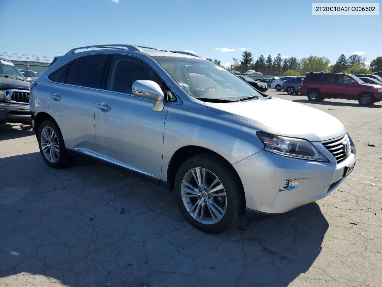 2015 Lexus Rx 450H VIN: 2T2BC1BA0FC006502 Lot: 75686484