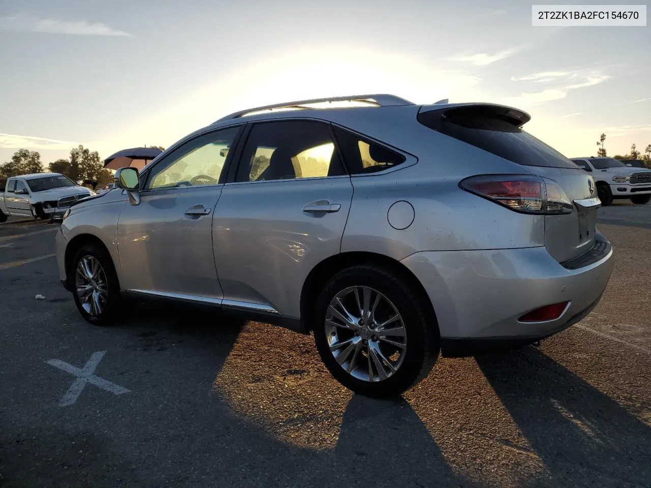 2015 Lexus Rx 350 VIN: 2T2ZK1BA2FC154670 Lot: 75752444