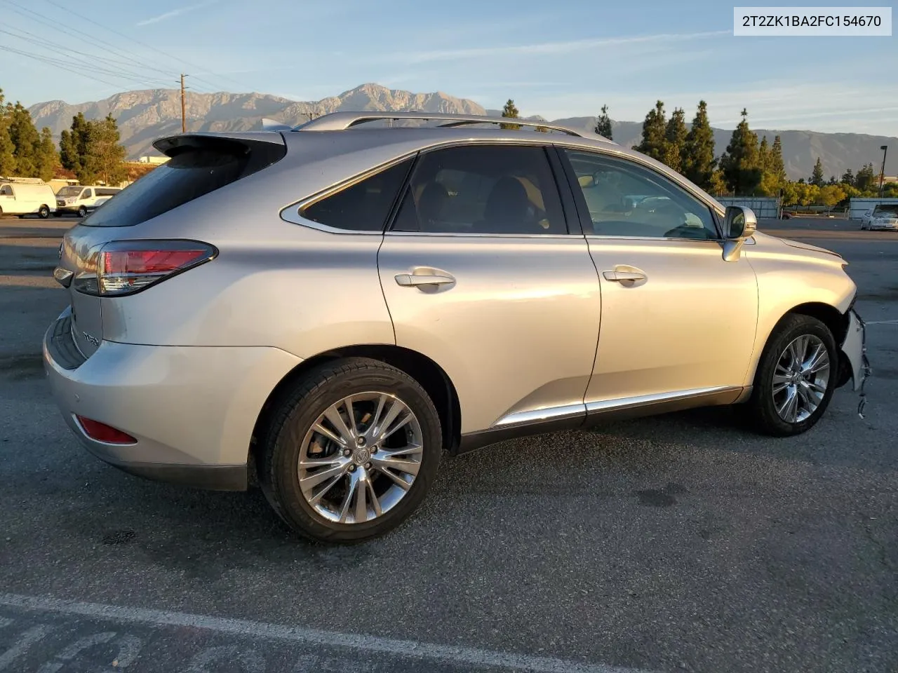 2015 Lexus Rx 350 VIN: 2T2ZK1BA2FC154670 Lot: 75752444