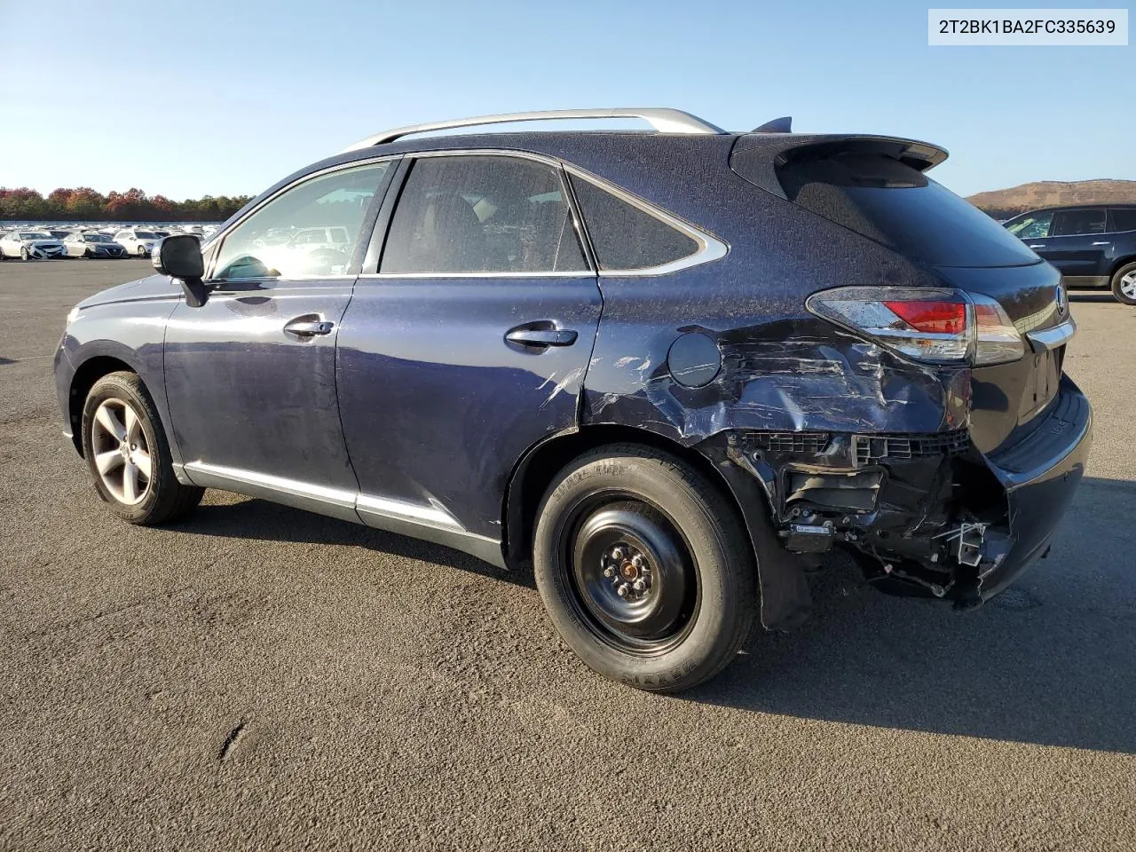 2015 Lexus Rx 350 Base VIN: 2T2BK1BA2FC335639 Lot: 75768374