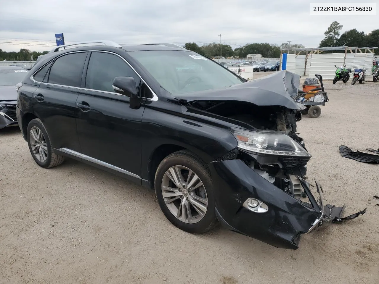 2015 Lexus Rx 350 VIN: 2T2ZK1BA8FC156830 Lot: 76030734