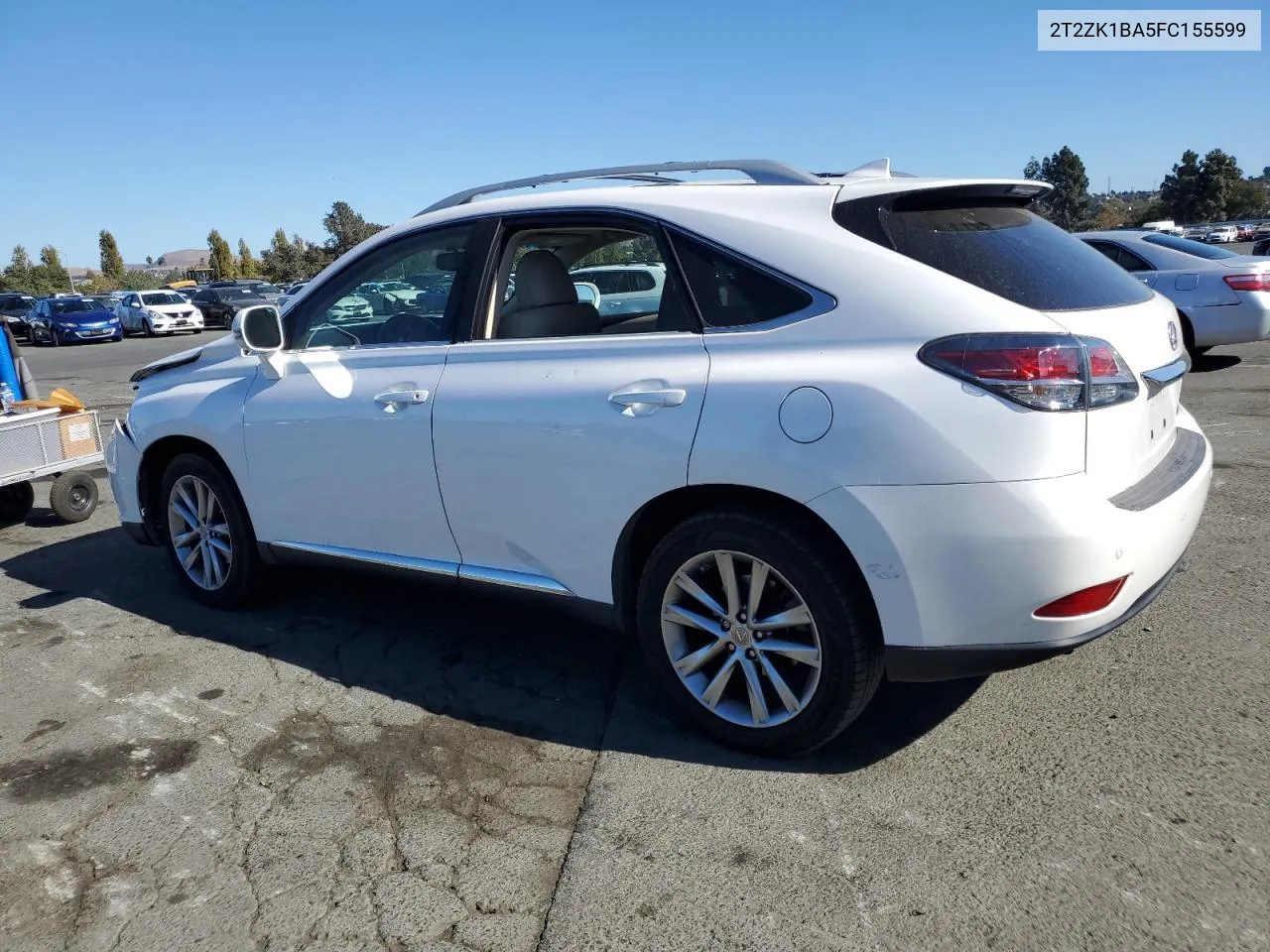 2015 Lexus Rx 350 VIN: 2T2ZK1BA5FC155599 Lot: 76379174