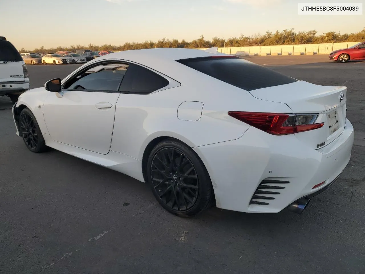 2015 Lexus Rc 350 VIN: JTHHE5BC8F5004039 Lot: 76385284