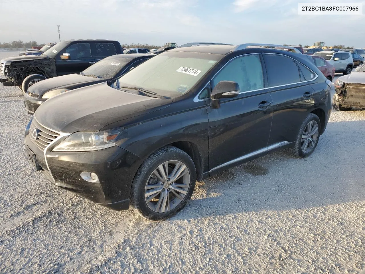 2015 Lexus Rx 450H VIN: 2T2BC1BA3FC007966 Lot: 76461774