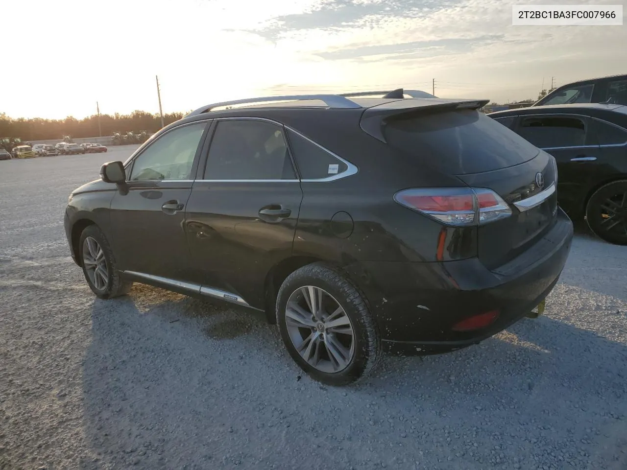 2015 Lexus Rx 450H VIN: 2T2BC1BA3FC007966 Lot: 76461774