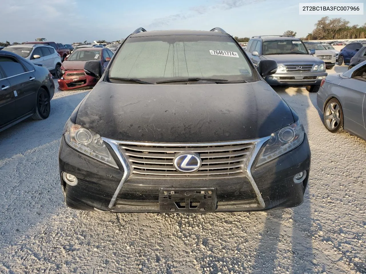 2015 Lexus Rx 450H VIN: 2T2BC1BA3FC007966 Lot: 76461774