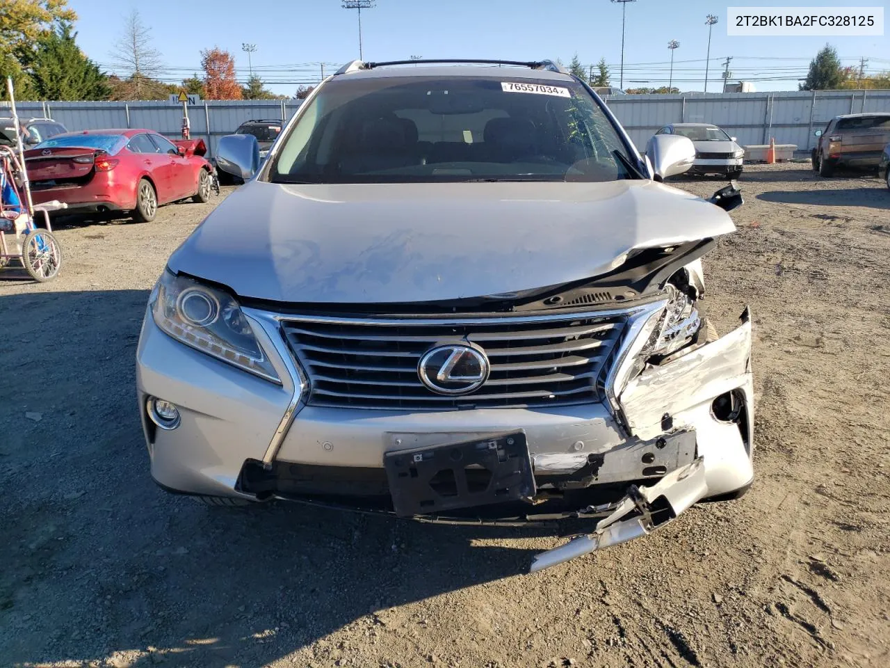 2015 Lexus Rx 350 Base VIN: 2T2BK1BA2FC328125 Lot: 76557034