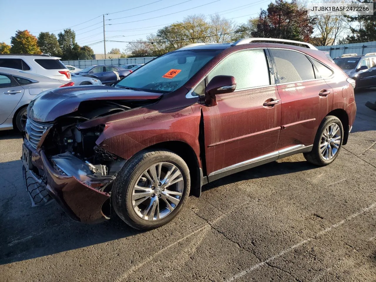 JTJBK1BA5F2472266 2015 Lexus Rx 350 Base