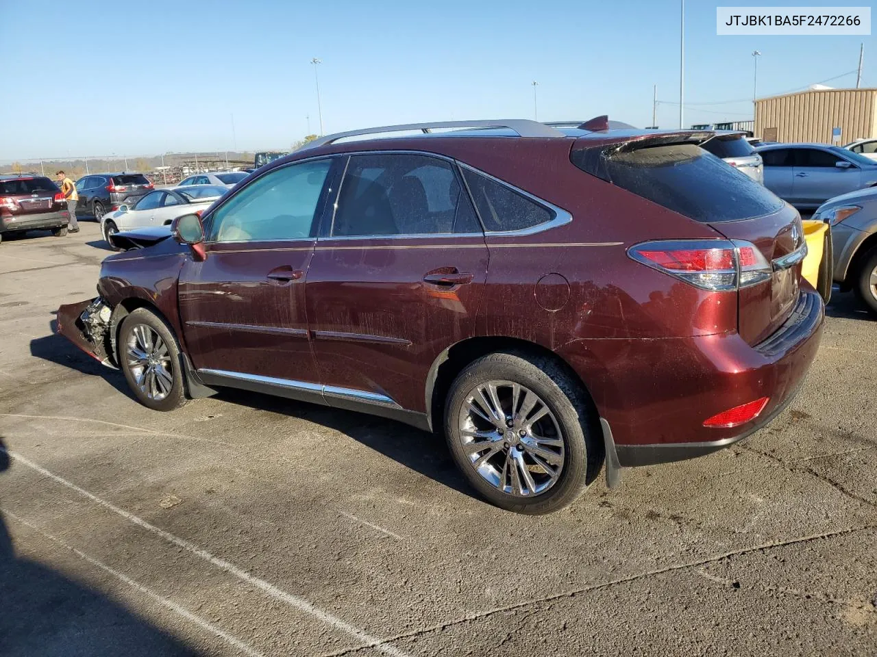 2015 Lexus Rx 350 Base VIN: JTJBK1BA5F2472266 Lot: 76572114