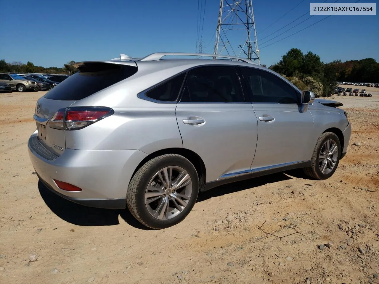 2015 Lexus Rx 350 VIN: 2T2ZK1BAXFC167554 Lot: 76605954