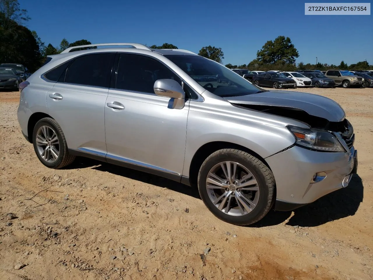 2015 Lexus Rx 350 VIN: 2T2ZK1BAXFC167554 Lot: 76605954