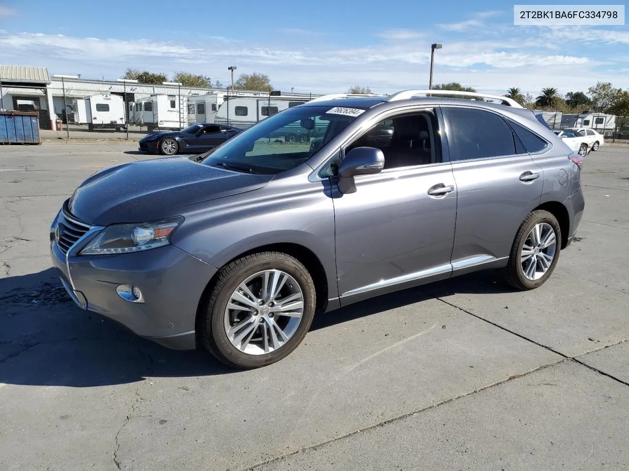 2015 Lexus Rx 350 Base VIN: 2T2BK1BA6FC334798 Lot: 76626394