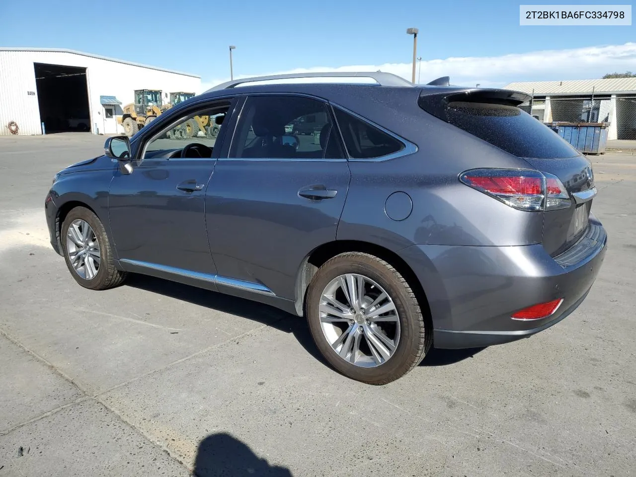 2015 Lexus Rx 350 Base VIN: 2T2BK1BA6FC334798 Lot: 76626394