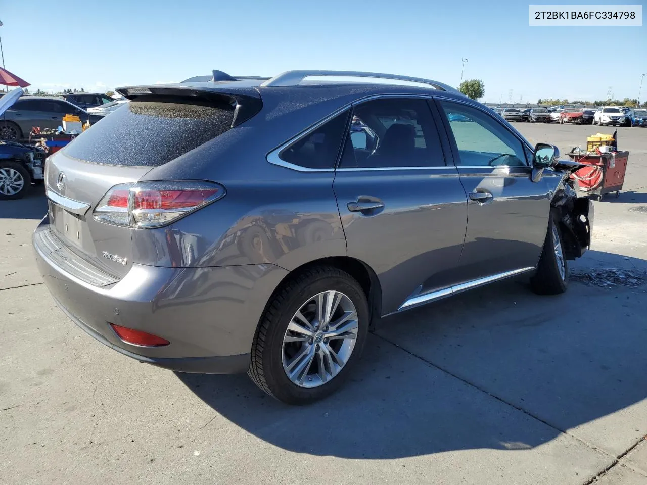 2015 Lexus Rx 350 Base VIN: 2T2BK1BA6FC334798 Lot: 76626394