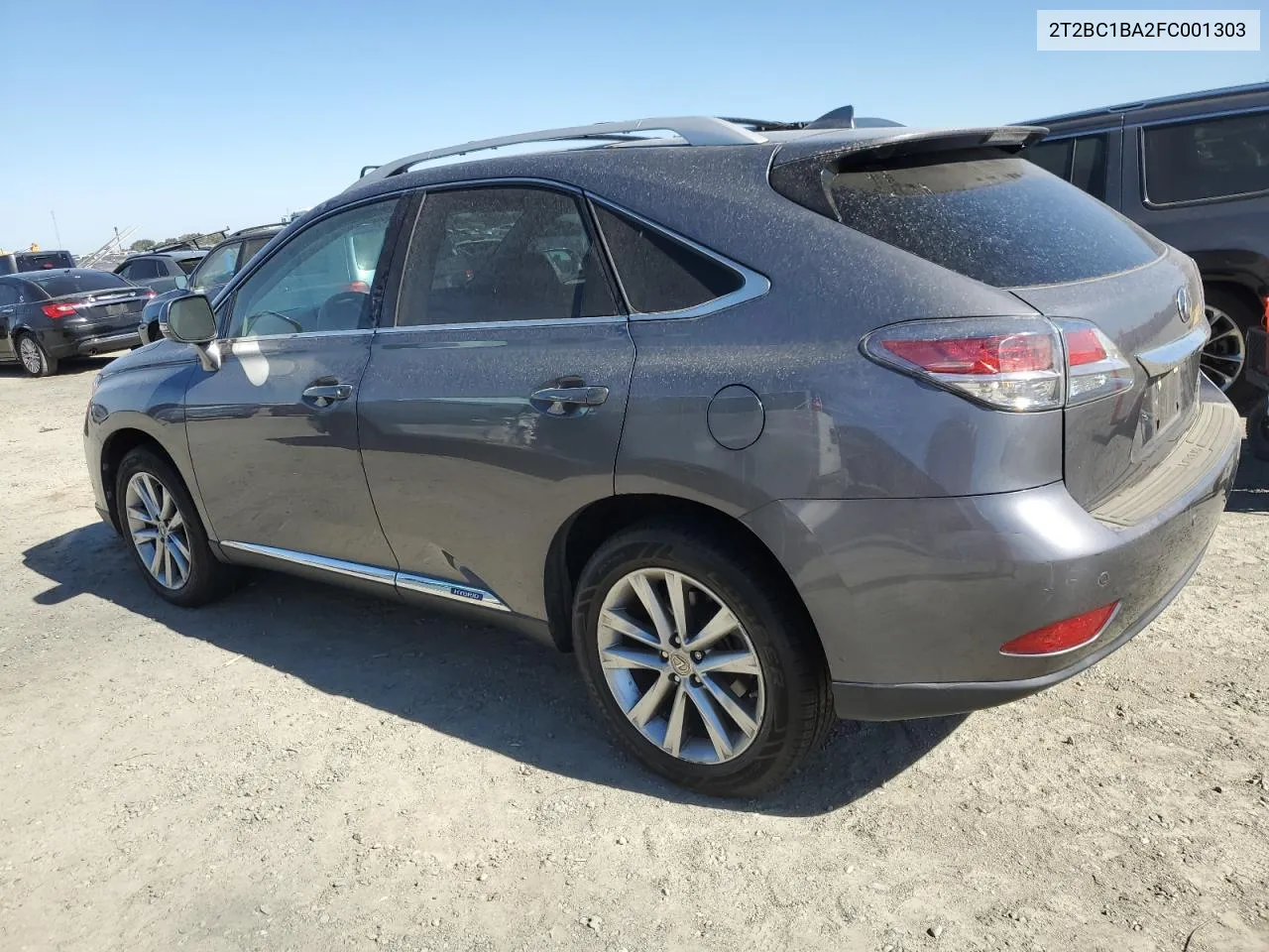 2015 Lexus Rx 450H VIN: 2T2BC1BA2FC001303 Lot: 76670544