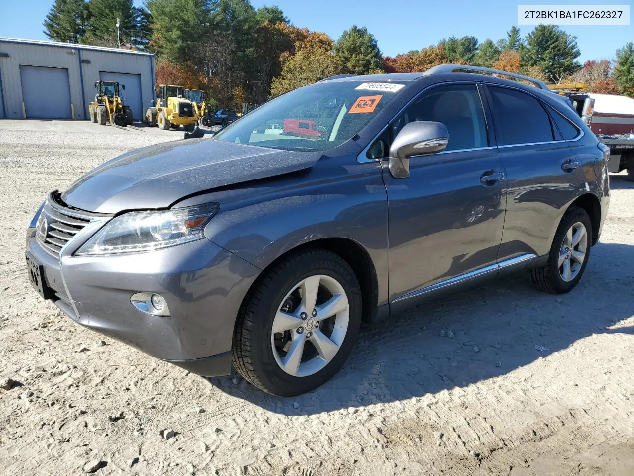 2015 Lexus Rx 350 Base VIN: 2T2BK1BA1FC262327 Lot: 76805544