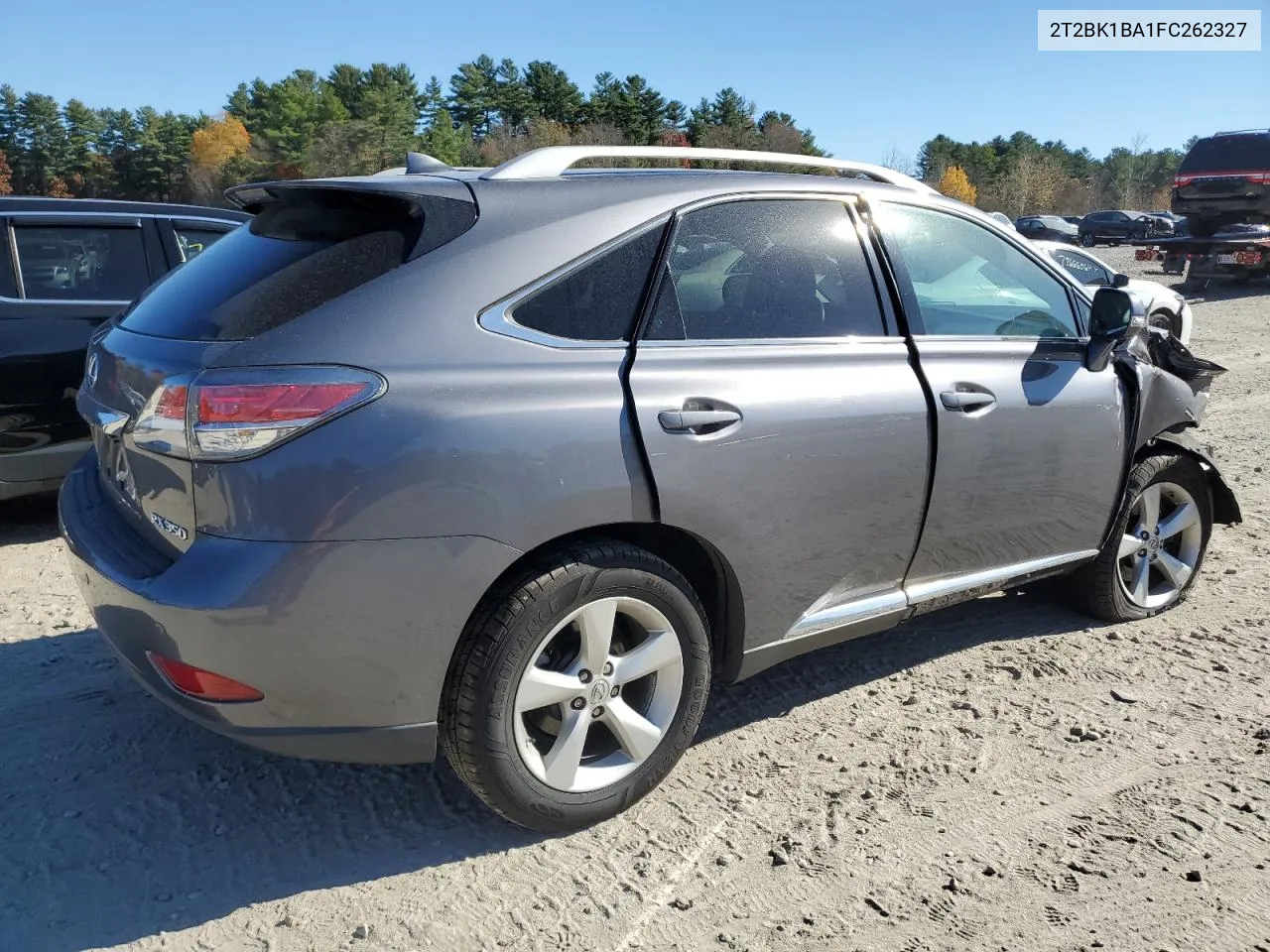 2015 Lexus Rx 350 Base VIN: 2T2BK1BA1FC262327 Lot: 76805544