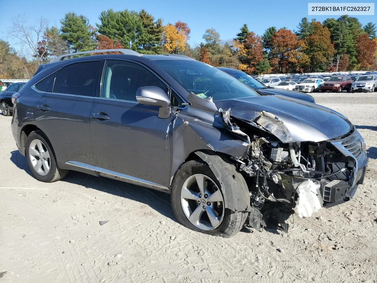 2015 Lexus Rx 350 Base VIN: 2T2BK1BA1FC262327 Lot: 76805544