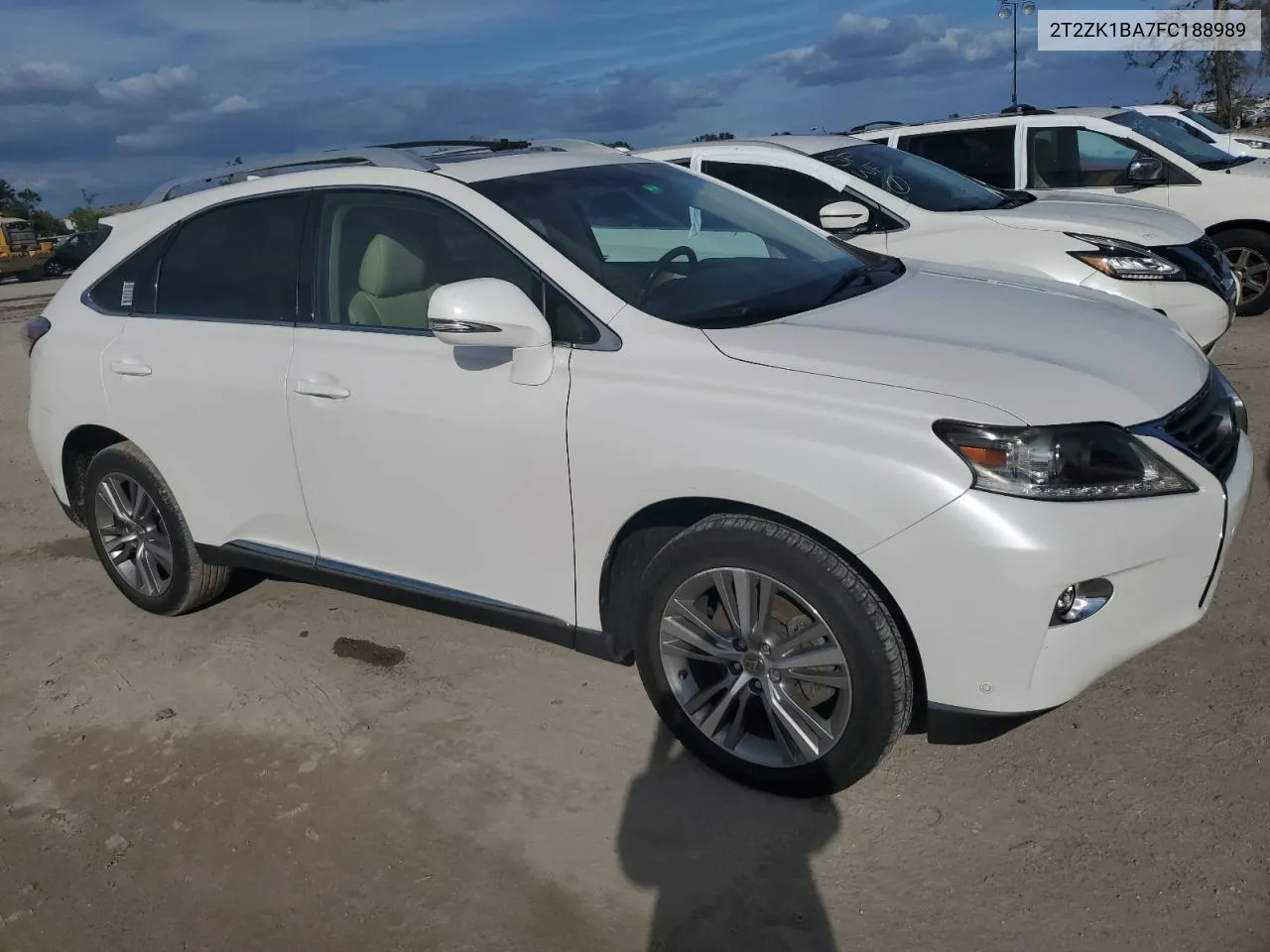 2015 Lexus Rx 350 VIN: 2T2ZK1BA7FC188989 Lot: 77014454