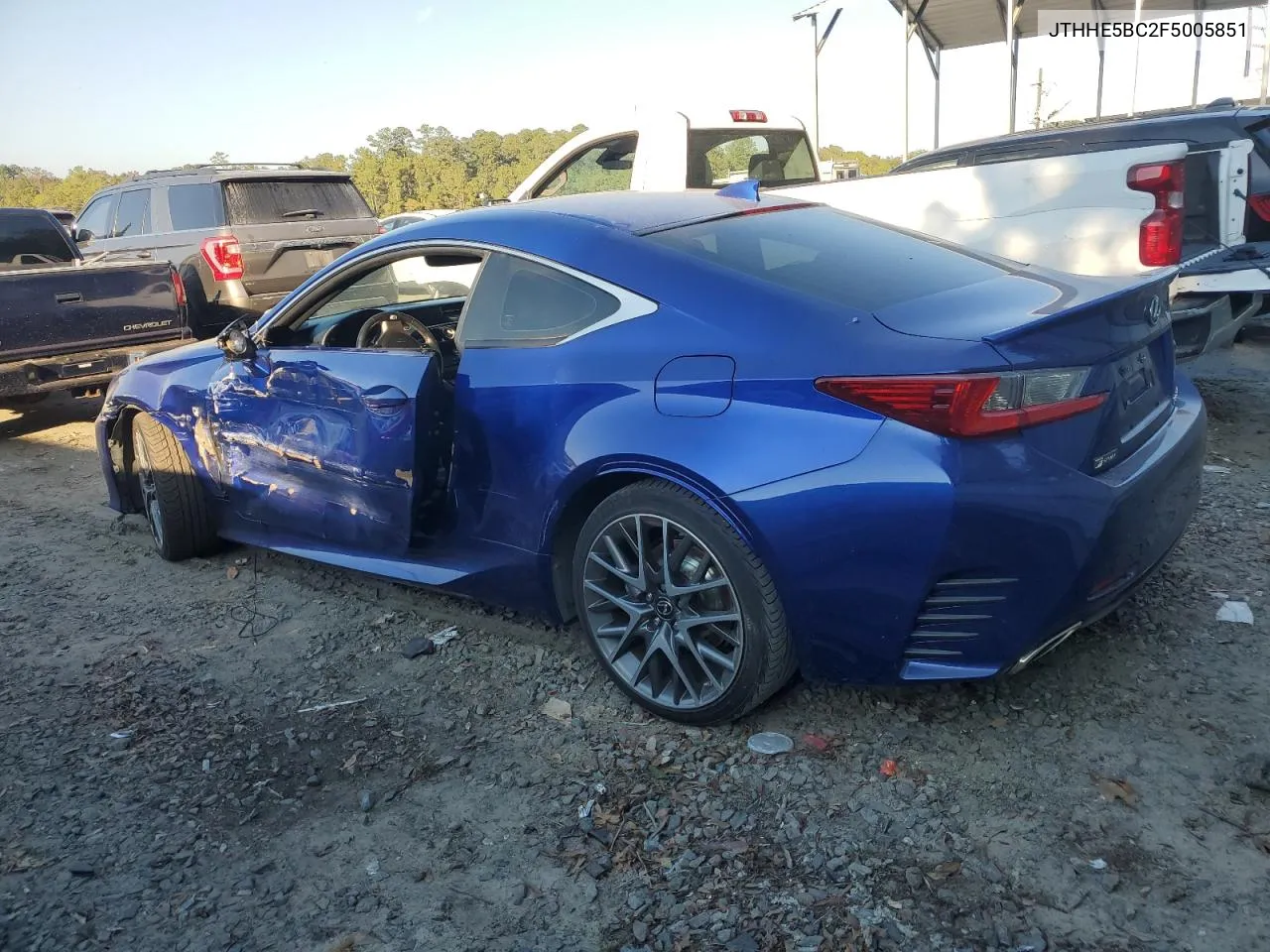 2015 Lexus Rc 350 VIN: JTHHE5BC2F5005851 Lot: 77067204