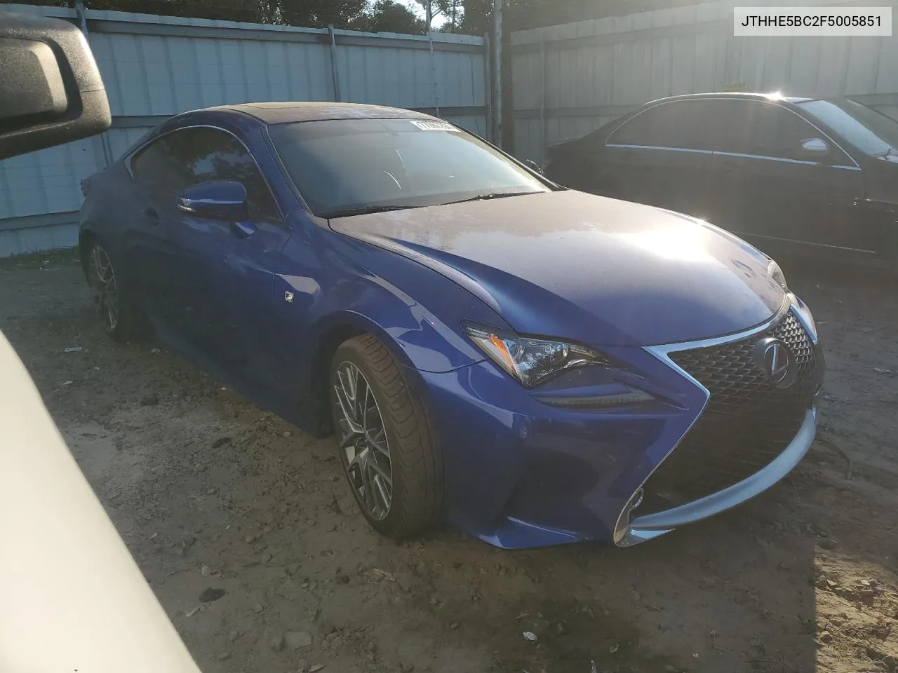 2015 Lexus Rc 350 VIN: JTHHE5BC2F5005851 Lot: 77067204