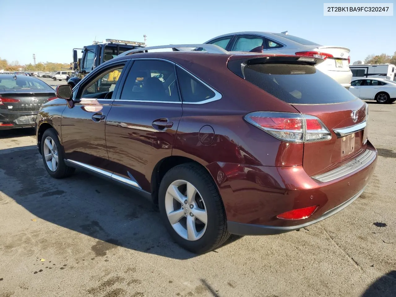 2015 Lexus Rx 350 Base VIN: 2T2BK1BA9FC320247 Lot: 77069644