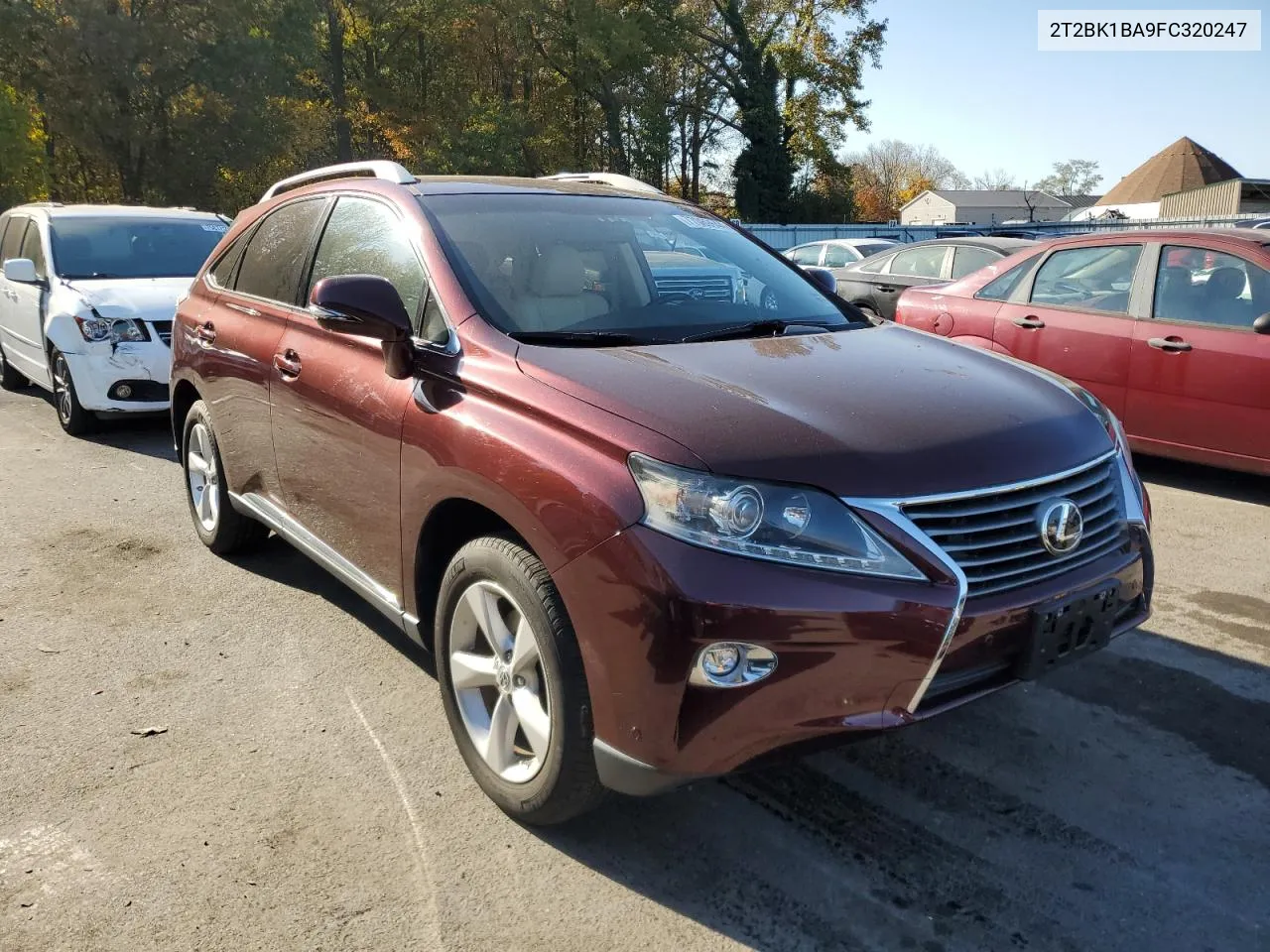 2015 Lexus Rx 350 Base VIN: 2T2BK1BA9FC320247 Lot: 77069644