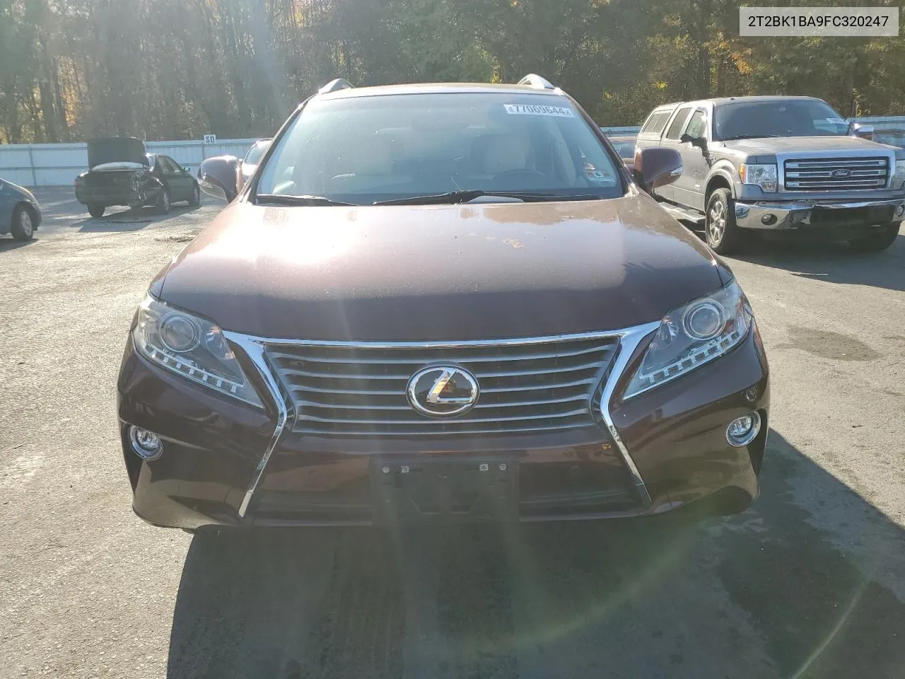 2015 Lexus Rx 350 Base VIN: 2T2BK1BA9FC320247 Lot: 77069644