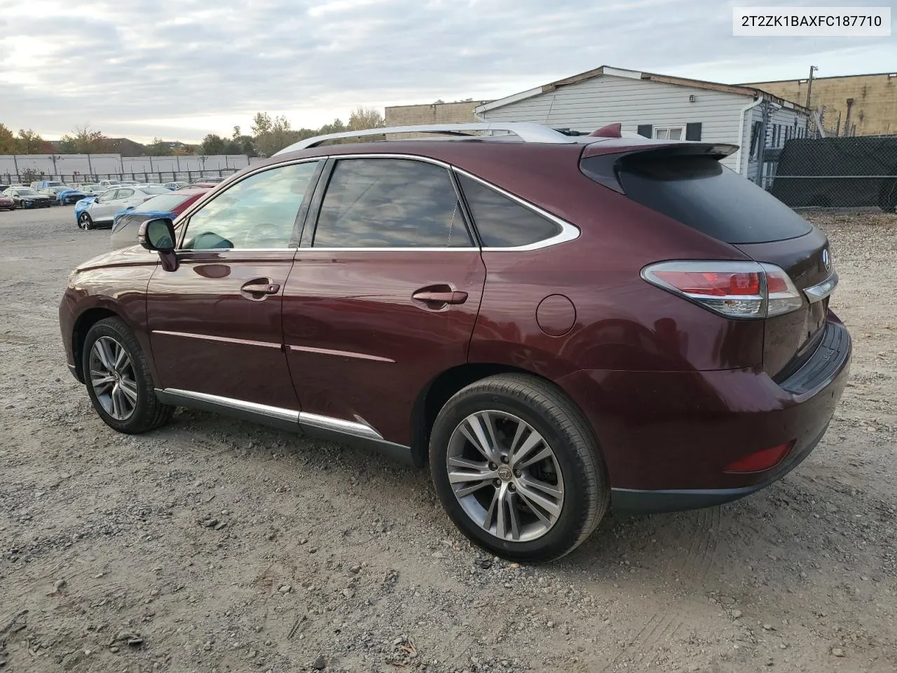 2015 Lexus Rx 350 VIN: 2T2ZK1BAXFC187710 Lot: 77109984